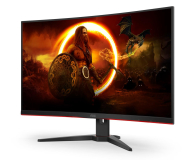 AOC 31.5'' C32G2ZE/BK Curved 240Hz 1ms Czarny - 1228943 - zdjęcie 2